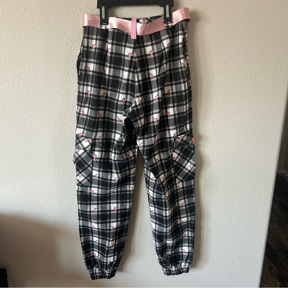 Blackmilk Tartan Heart Cargo Pants - Picture 7 of 11